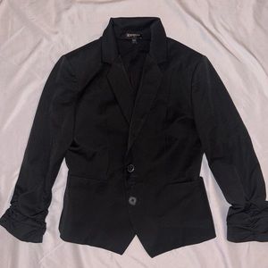 Express size 4 black blazer tight fit! Slightly used